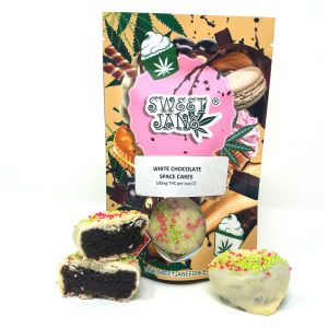 White Chocolate Space Cake | Sweet Jane Edibles | Buy Edibles Online | BWIB