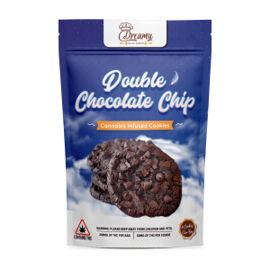 Dreamy Delite Double Chocolate Chip Cookies - 200MG