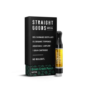 Straight-Goods-1-Gram-Carts-–-Green-Crack-Punch-Sativa