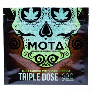 Mota Mint CHocolate Triple Dose Cookie Package