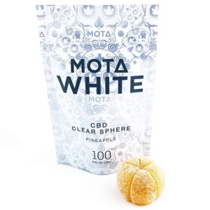 mota white CBD clear sphere