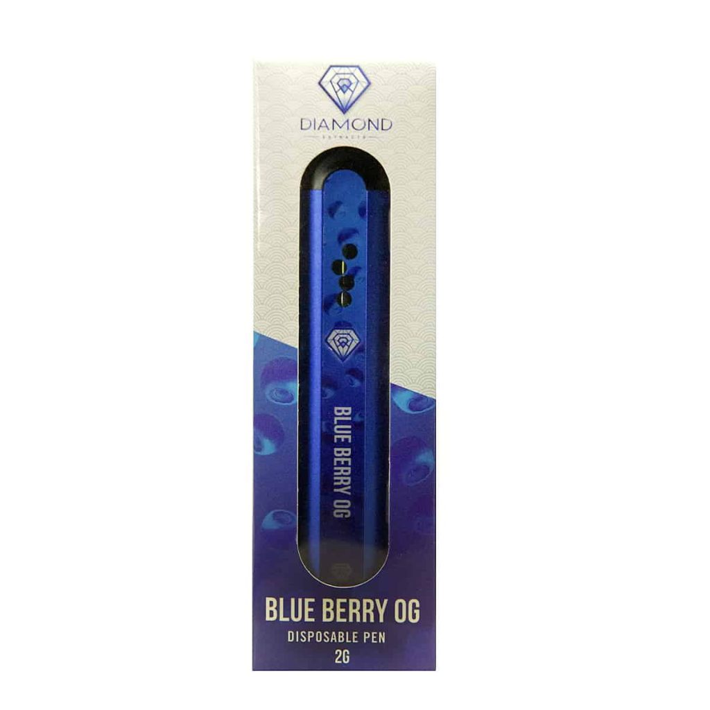 Diamond Concentrates 2 Gram Disposable (Distillate) - Blueberry OG 1