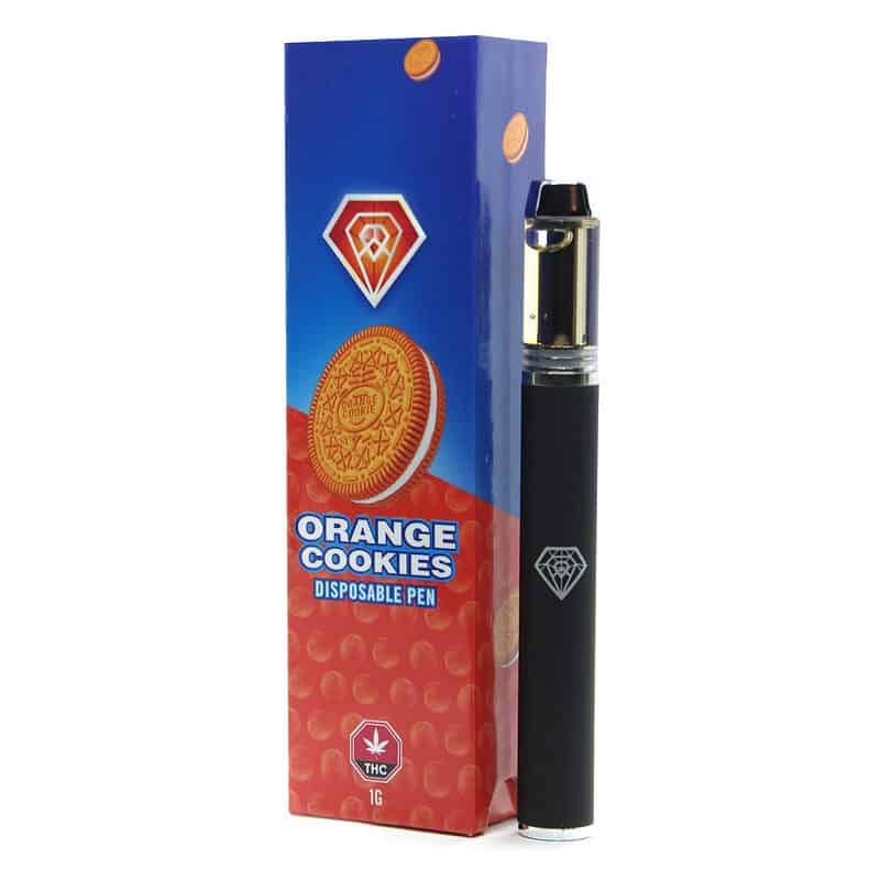 Diamond Concentrates Disposable (Distillate) - Orange Cookies (1g) cheap weed canada