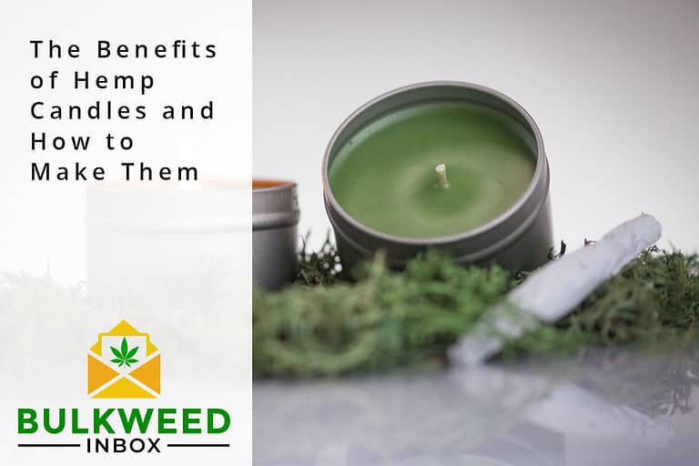 The Benefits of Hemp Candles and How to Make Them Bulkweedinbox
