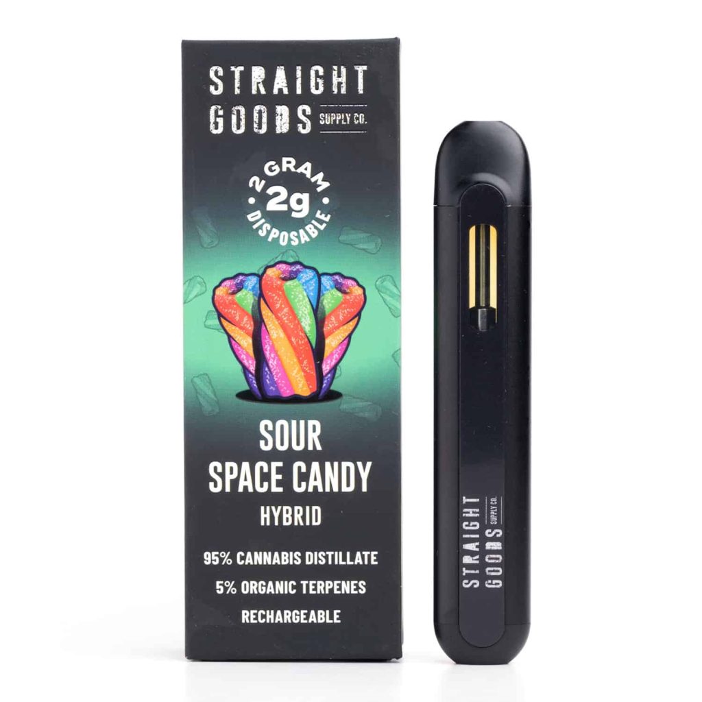 Straight Goods Sour Space Candy vapes