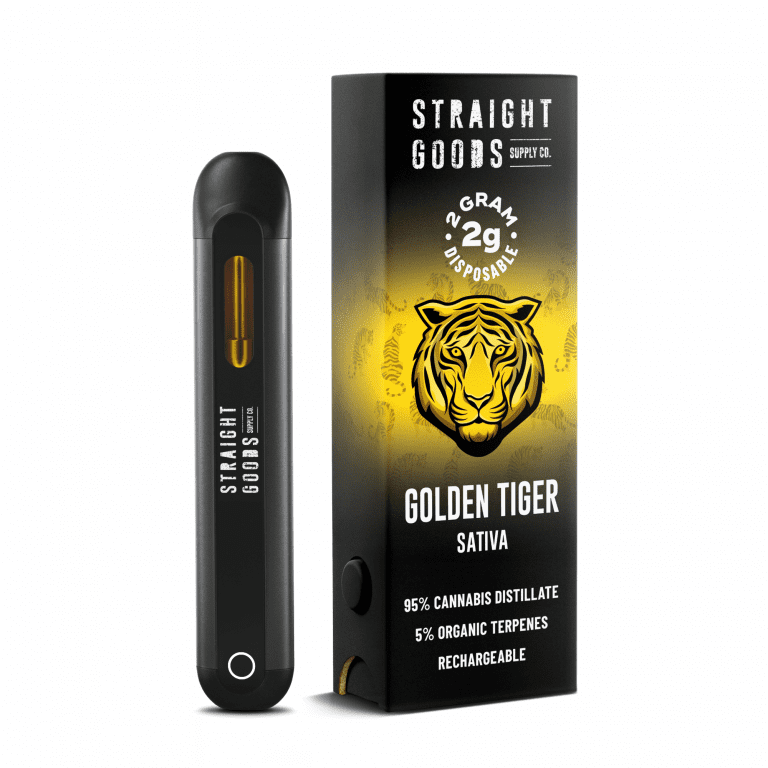 Straight Goods Golden Tiger vapes