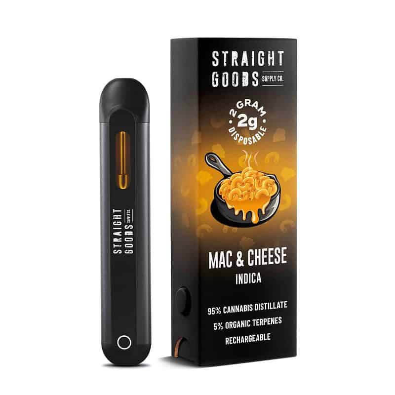 Straight Goods Mac & Cheese vapes