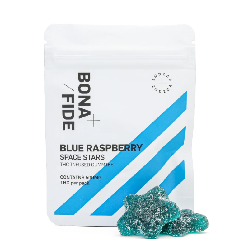 Bonafide Blue Raspberry Space Stars (500mg) Buy Weed Online Online
