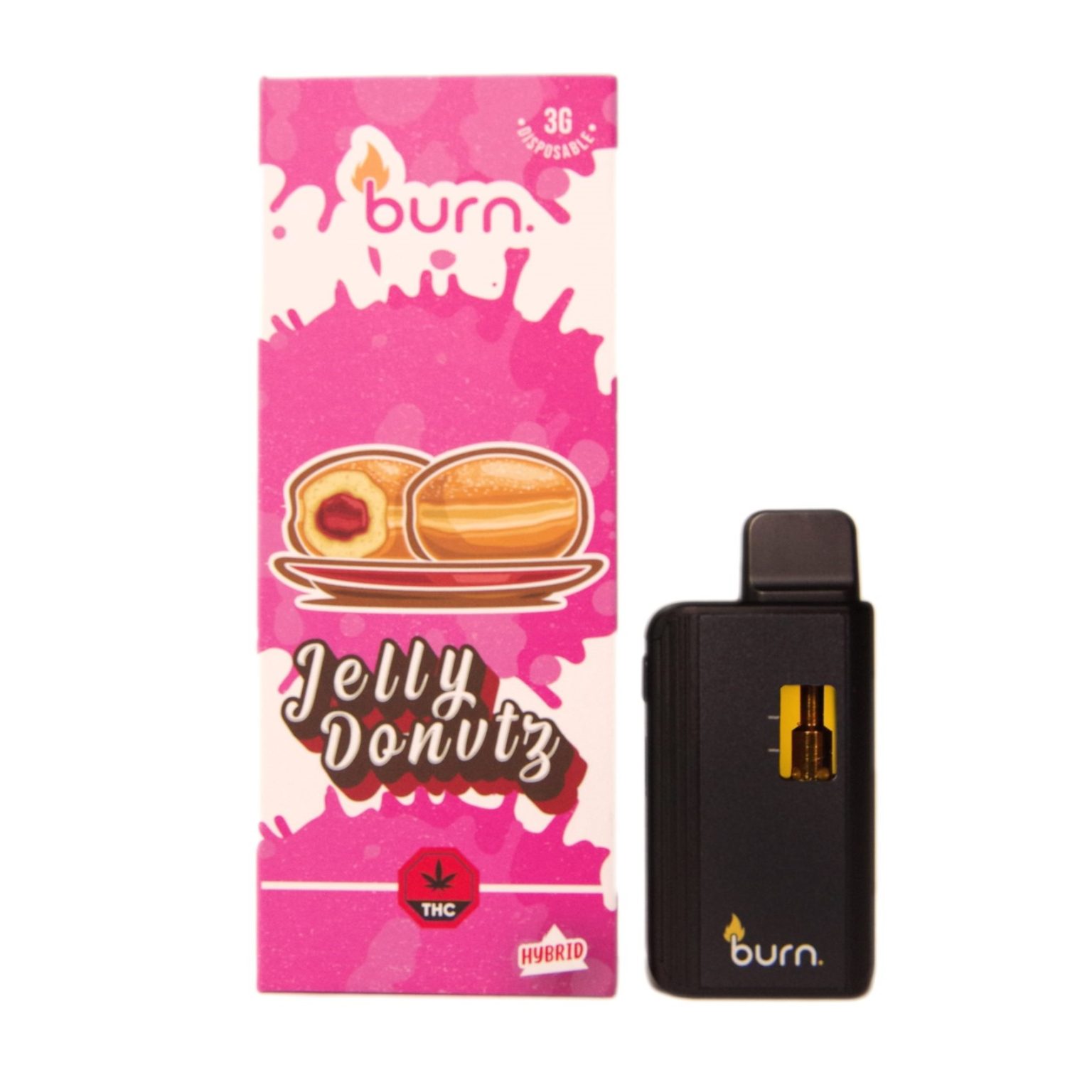 Burn Jelly Donut 3 Grams Disposable Vape Buy Weed Online Online Dispensary