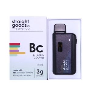 Straight Goods Blueberry Cookies 3g Disposable Vape