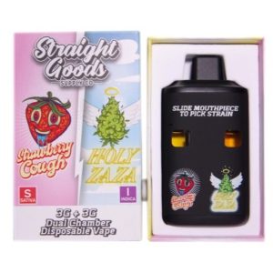 Straight-Goods-Dual-Chamber-Vape-–-Strawberry-Cough-Holy-Zaza-3-Grams-3-Grams