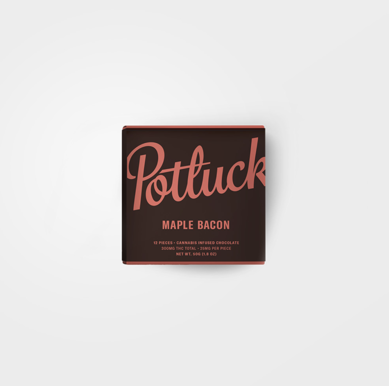 Potluck – Maple Bacon THC Chocolate 300mg | Buy Weed Online | Online ...