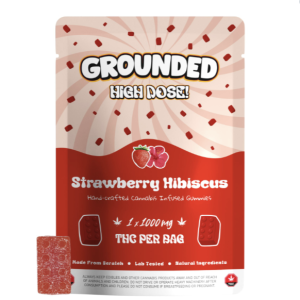 Grounded-High-Dose-Bricks-–-Strawberry-Hibiscus-1000mg-Gummy