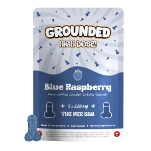 Grounded-High-Dose-Cocks-–-Blueberry-Raspberry-1000mg-Gummies