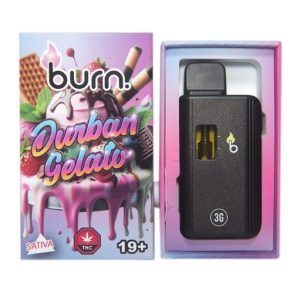 Burn - Durban Gelato 3 Grams Disposable Vape