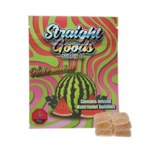 Straight Goods Edibles – Watermelon (300mg THC)