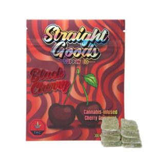 Straight Goods Edibles – Cherry (300mg THC)