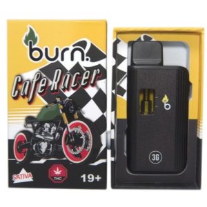 3-Gram-Burn-Disposable-Vapes-–-Cafe-Racer-Sativa-Dominant-Hybrid-3-Gram