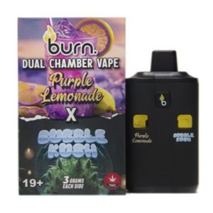 6-Gram-Dual-Chamber-Burn-Disposable-Vape-–-Bubble-Kush-Purple-Lemonade-33-Gram