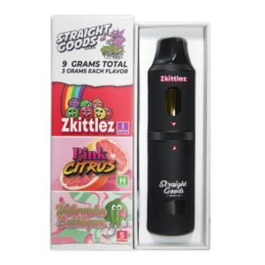 Straight-Goods-Triple-Chamber-Vape-–-Zkittlez-Pink-Citrus-Watermelon-Bubblegum-3-Grams-3-Grams-3-Gram