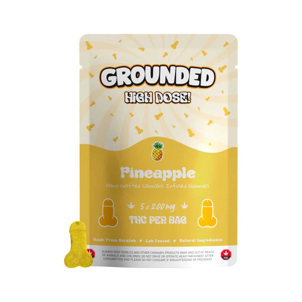 Grounded-High-Dose-Leafs-Pineapple-1000mg-Gummies