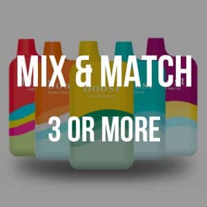 boost disposable mix and match banner