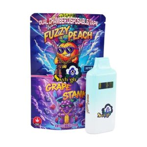 Sky-High-Extract-–-Dual-Chamber-Vape-–-Fuzzy-Peach-Hybrid-Grape-Stank
